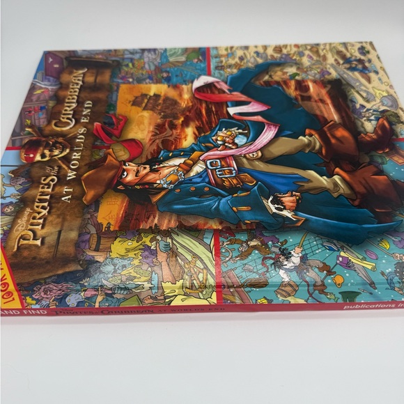 Disney Look and Find Book Pirates of the Caribbean At World's End EUC - Picture 5 of 5